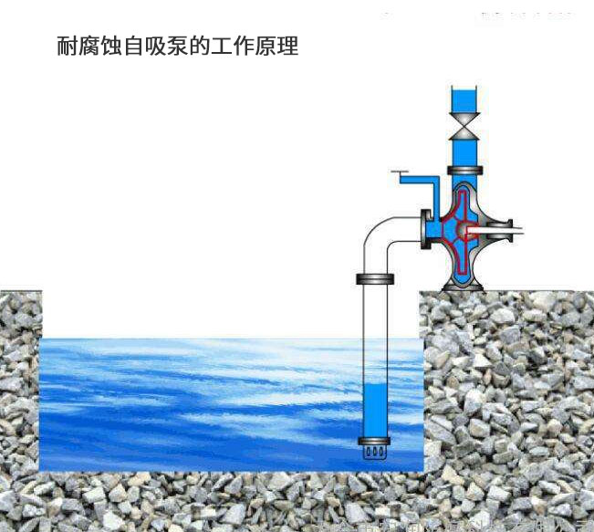 耐腐蝕自吸泵的工作原理